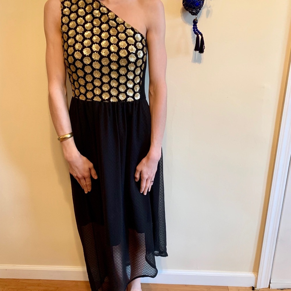 Rachel Roy one strap sequin dress